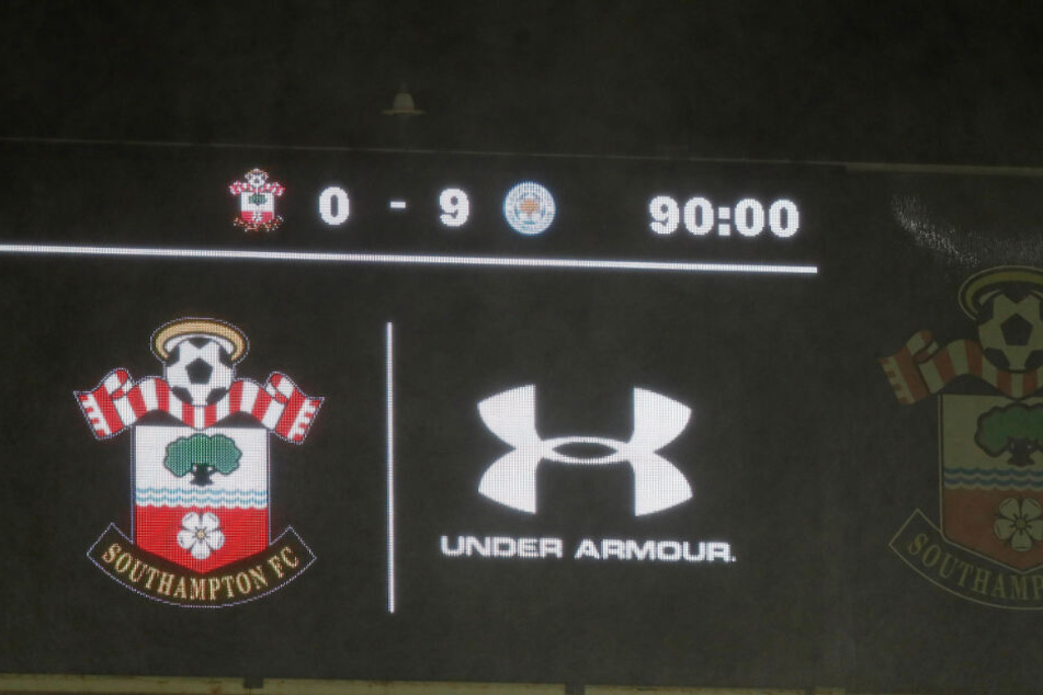 Zahlen lügen nicht, auch nicht im St. Mary's Stadium. 0:9 stand da nach Ablauf der 90 Minuten. Historisch.
