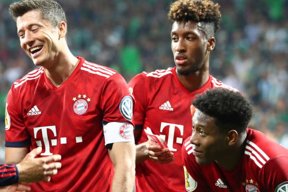 Grund zum Feier: Der FC Bayern München steht einmal mehr im Finale des DFB-Pokals.