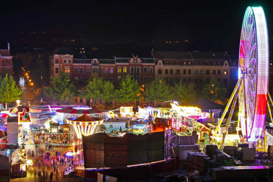 Das Zwickauer Frühlingsvolksfest zählt zu den größten Jahrmärkten in Mitteldeutschland.