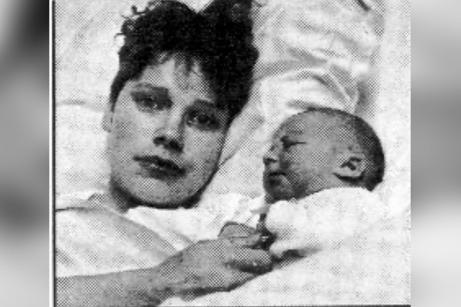 Vor 30 Jahren: Constanze Vogler (damals 20) mit ihrem Andreas.