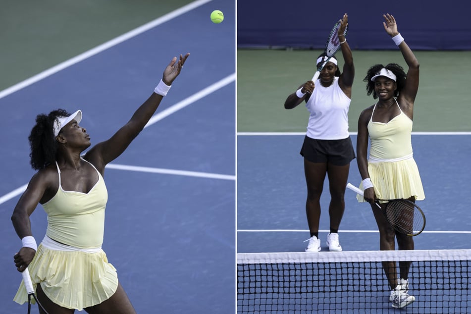 Venus Williams makes triumphant return to tennis with doubles win at DC Open