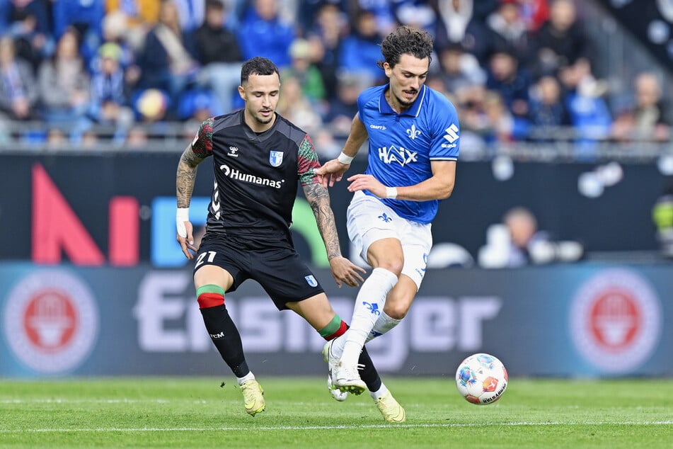 Der 1. FC Magdeburg und SV Darmstadt trennten sich 0:0.