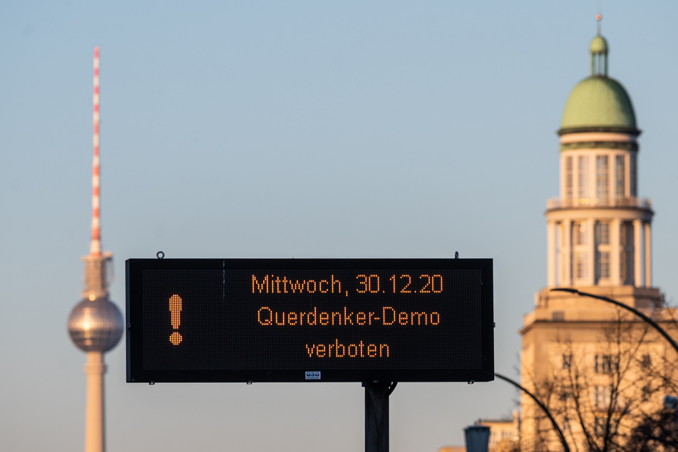 Demonstrationen bleiben an Silvester in Berlin verboten (Symbolbild).