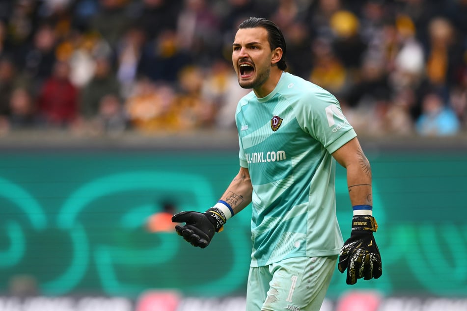 Hielt gegen Preußen Münster die Null: Dynamo-Keeper Tim Schreiber (23).