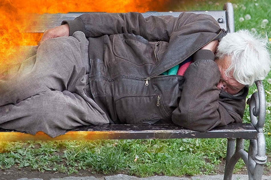 Der Obdachlose hatte unfassbares Pech (Symbolbild).