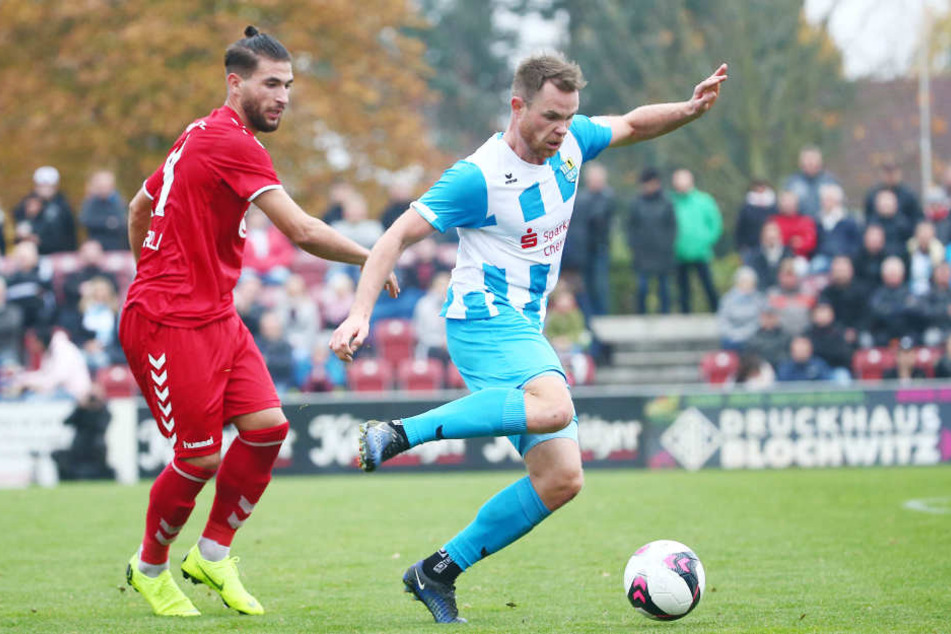 Romario Hajrulla (l.) gegen Tobias Müller.