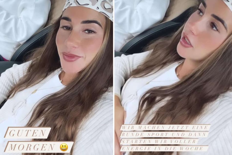 Sarah Engels (28) startete die neue Woche mit einer sportlichen Einheit, die sie in ihrer Instagram-Story ankündigte.
