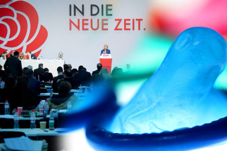 Lecktücher und Kondome gratis? Häme im Netz für kuriosen Antrag auf SPD-Parteitag
