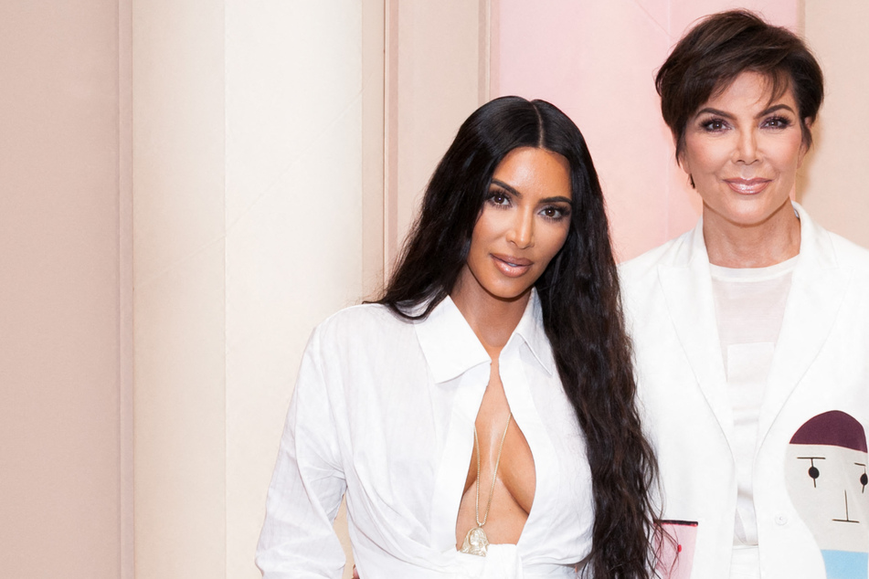 Kim Kardashian (l) revealed the hilarious response her mom, Kris Jenner, gave when asked about her parenting skills.