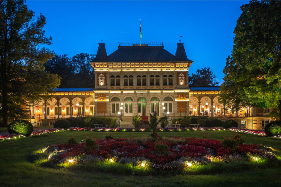 Die Königlichen Anlagen in Bad Elster.