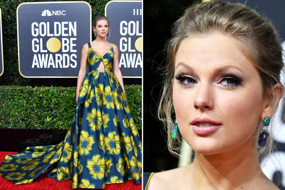 Taylor Swift was nominated alongside Andrew Lloyd Webber for Best Original Song with Beautiful Ghosts from the movie Cats.