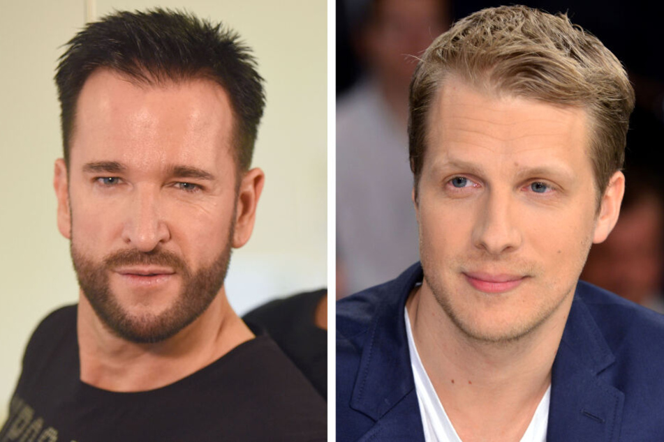 Die Bildkombo zeigt Michael Wendler (47, l. und Oliver Pocher (42), RTL-Moderator und Comedian.