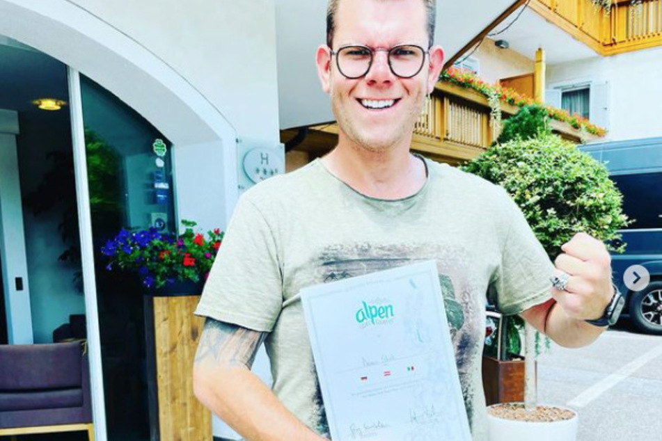 Nach knapp einer Woche und etwa 133 zurückgelegten Fuß-Kilometern erreichte der Rheinländer seinen Zielort in Südtirol und erhielt dafür sogar eine Urkunde.