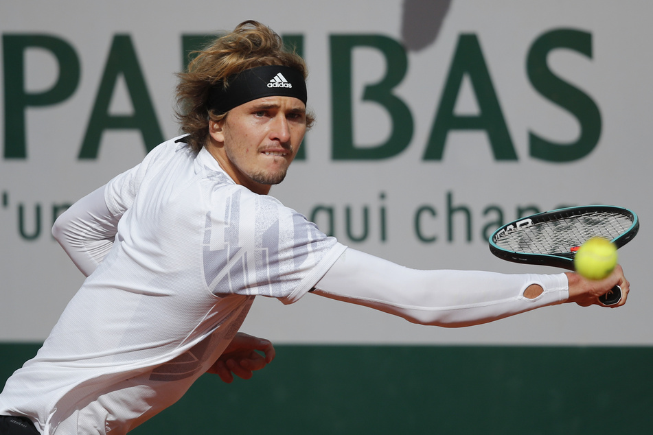 Alexander Zverev (23) in Aktion.