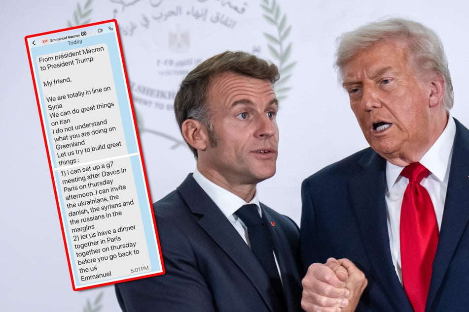 Trump veröffentlicht Privatnachricht: Macron will G7-Treffen mit Russland