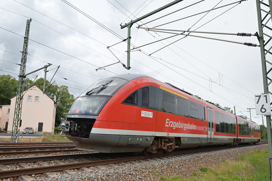 Nur die Erzgebirgsbahn ist vom GDL-Streik betroffen.
