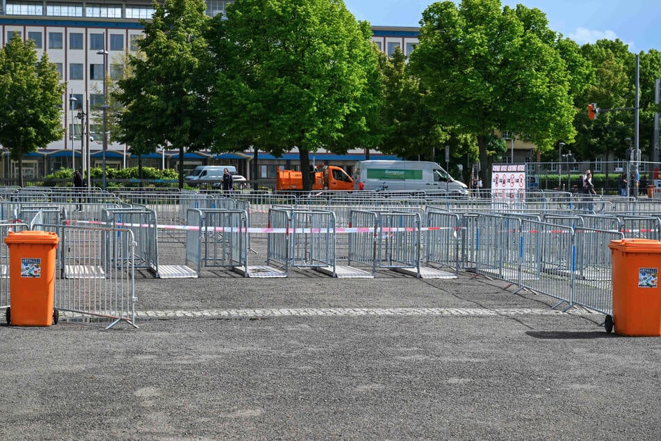 Der Start des Einlasses war zunächst ungewiss, doch am Abend konnte es endlich losgehen.