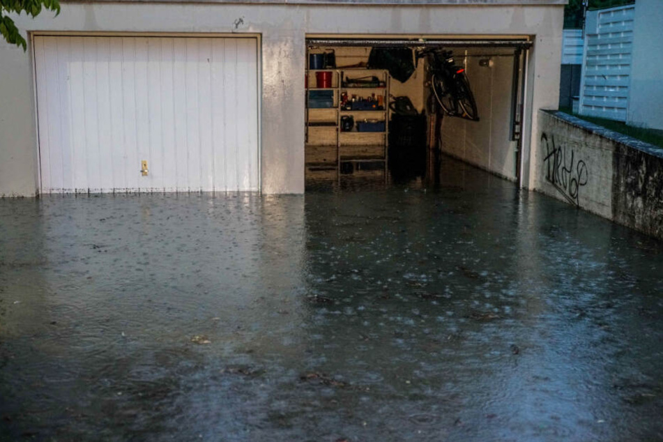 Auch diese Garage in Kirchheim unter Teck lief am Samstag voll.
