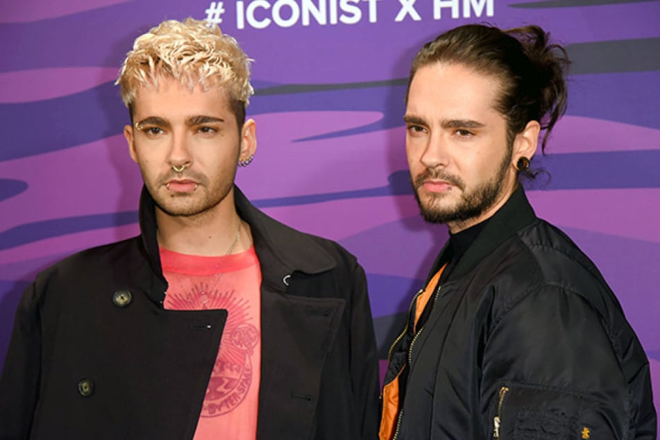 Jetzt turtelt die Model-Mama mit Bill Kaulitz' (28, l.) Zwillingsbruder Tom.