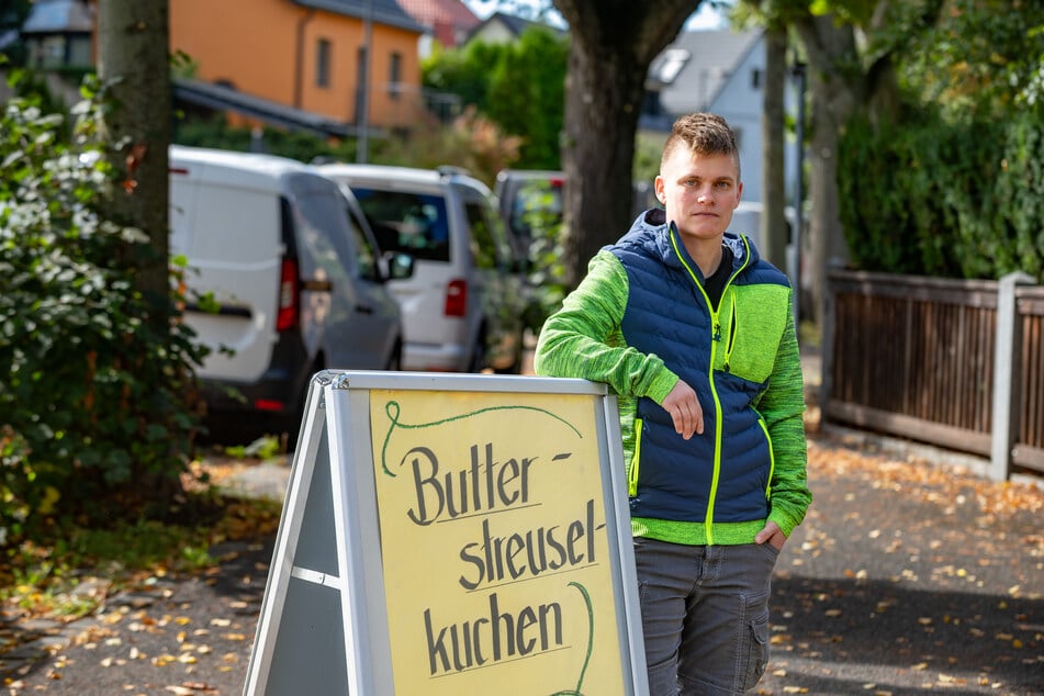Bäckermeisterin Sandra Linder (36) verzeichnet wegen der fehlenden Haltefläche hohe Umsatzverluste.