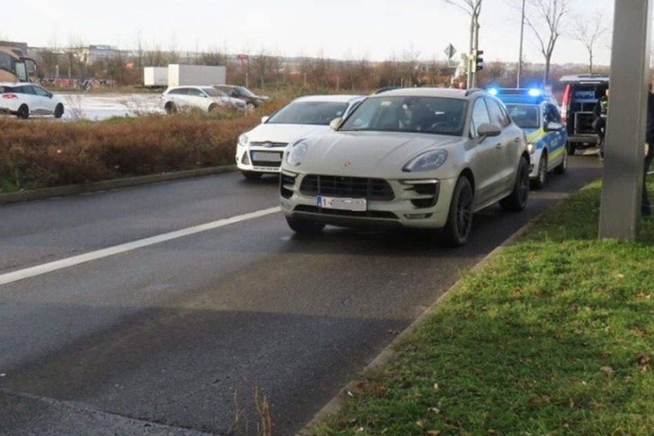 Die Polizisten konnten den entwendeten Porsche sicherstellen.