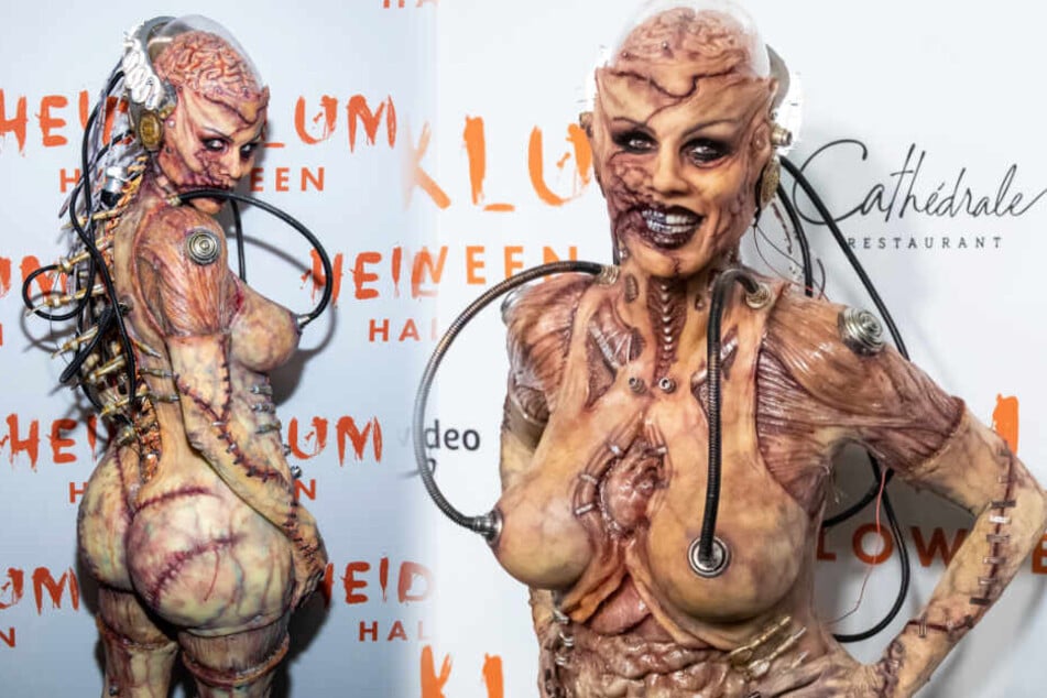 Klums irres Halloween-Outfit: Was soll dieser Zombie-Look, Heidi?