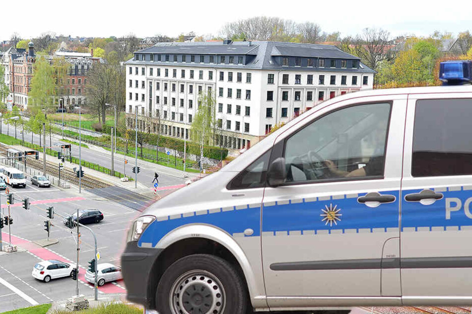 Die Attacke fand im Bereich der Kreuzung Zwickauer Straße/Reichsstraße statt.