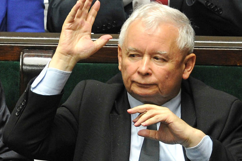 Der Vorsitzende der polnischen Regierungspartei Recht und Gerechtigkeit (PiS), Jaroslaw Kaczynski,