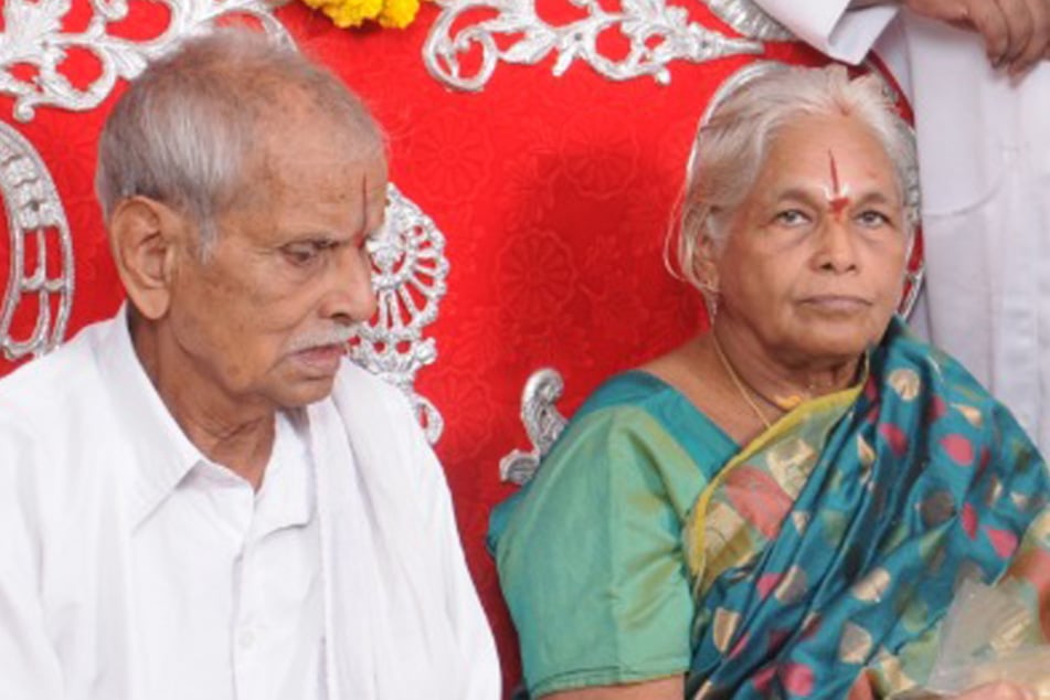 September 2019: Erramatti Mangayamma und ihr Mann Raja Rao.
