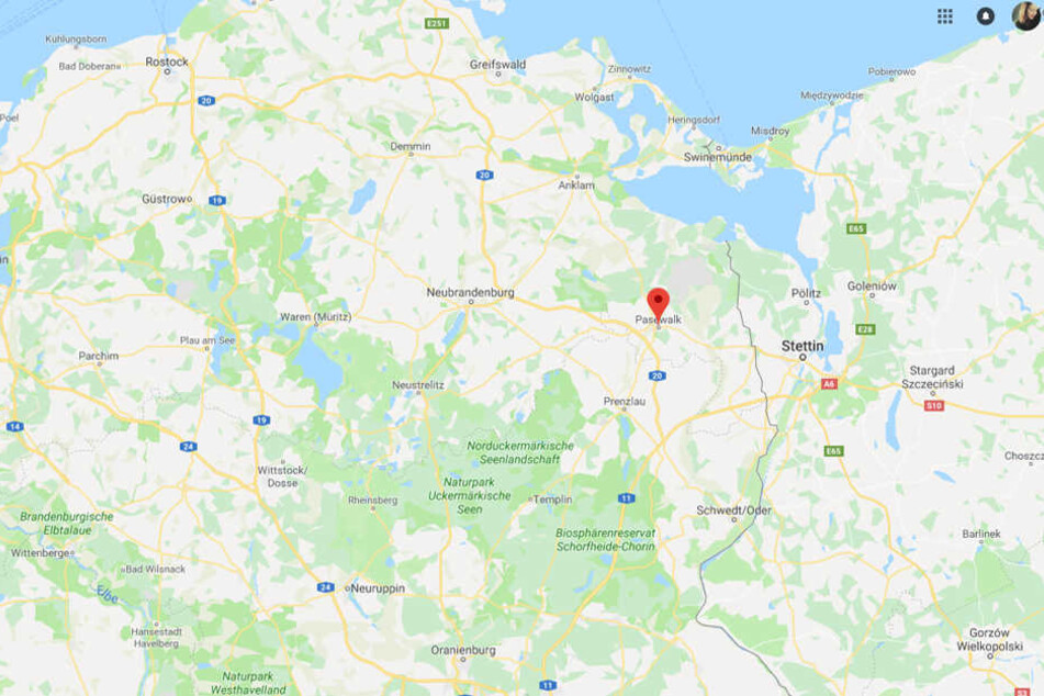 Das Unglück geschah in Mecklenburg-Vorpommern.
