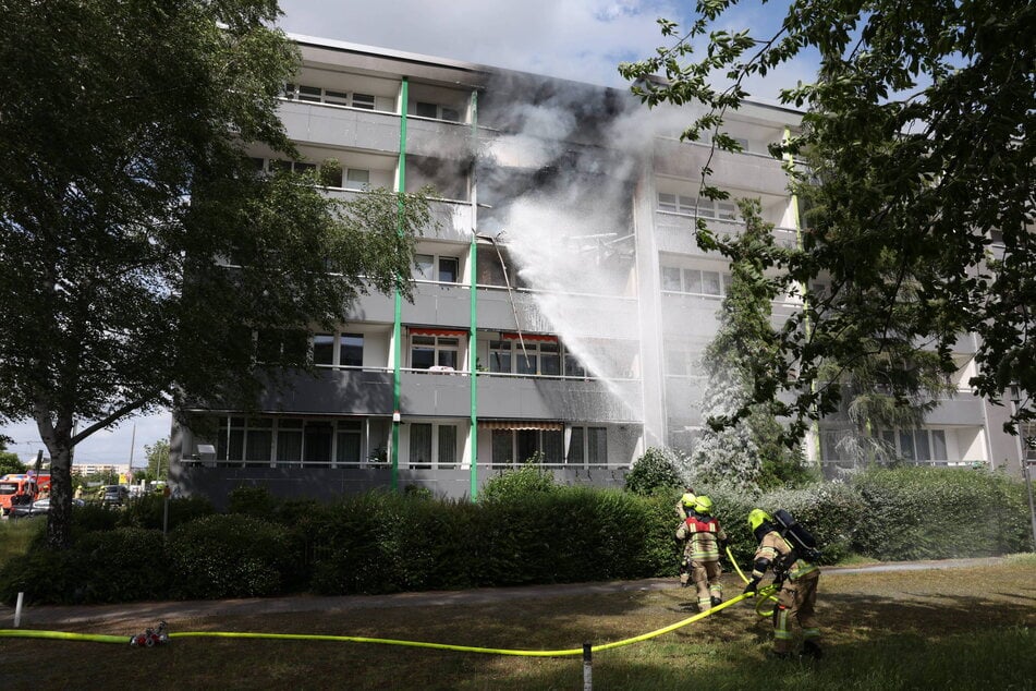Dank des schnellen Eingreifens der Feuerwehr kam niemand zu Schaden.