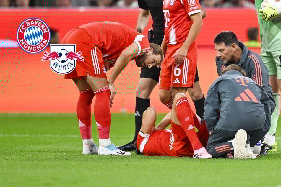 Bayern gegen Leipzig live: Früher Bayern-Schock! Goretzka liegt schreiend am Boden
