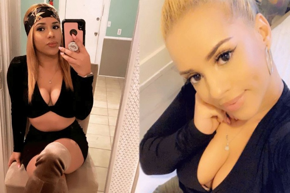 Sexy Mama: Yerelyn Cueva (24) nutzt ihr Smartphone auch für Selfies...
