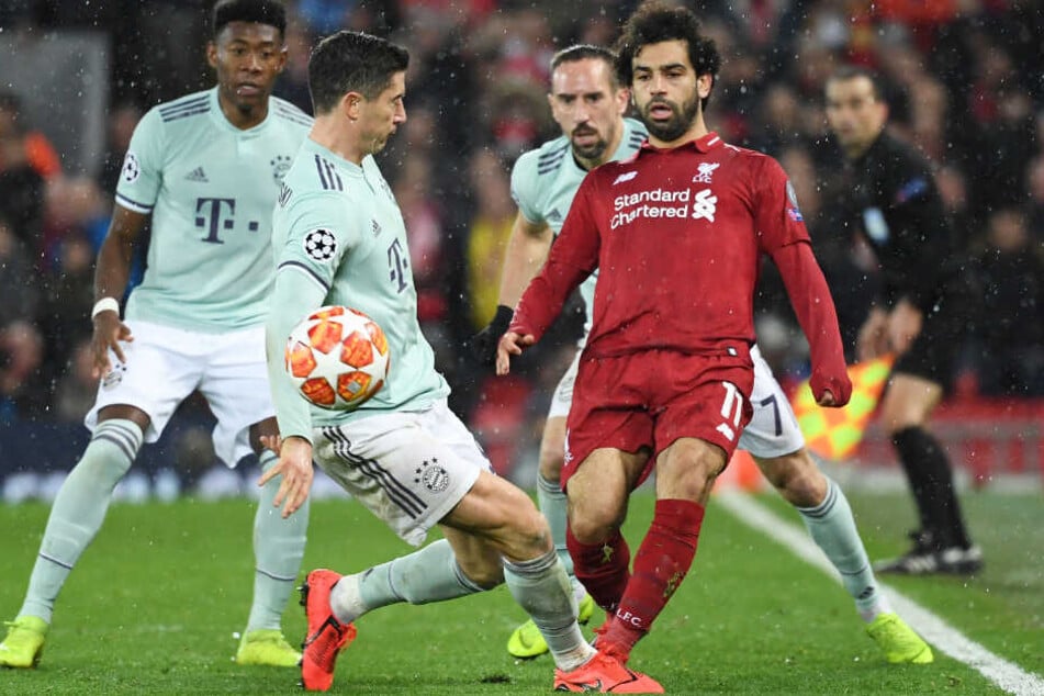 Der FC Bayern München erarbeitete sich beim FC Liverpool in der CL ein Remis.