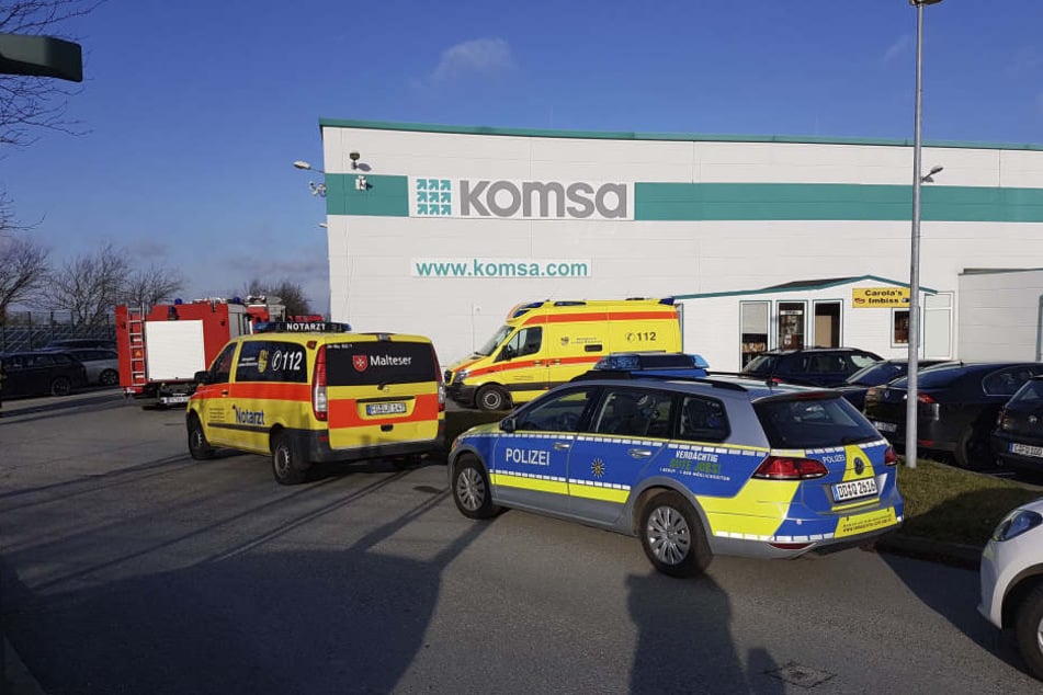 Offenbar ist am Freitag auf dem Gelände der Komsa-Gruppe im Stadtteil Wittgensdorf ein verdächtiges Paket eingegangen.
