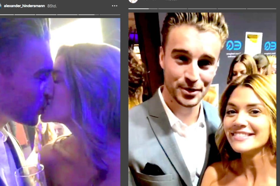 Bei der "Tribute to Bambi"-Benefizveranstaltung zeigten sich Nadine Klein (33) und Alexander Hindersmann (30) schwer verliebt.