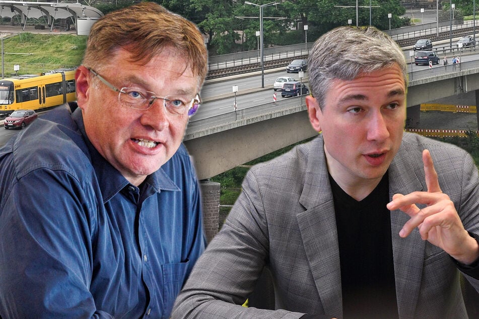 Neue Carolabrücke einspurig? Stadträte schießen gegen Kühn: "Pure Provokation"