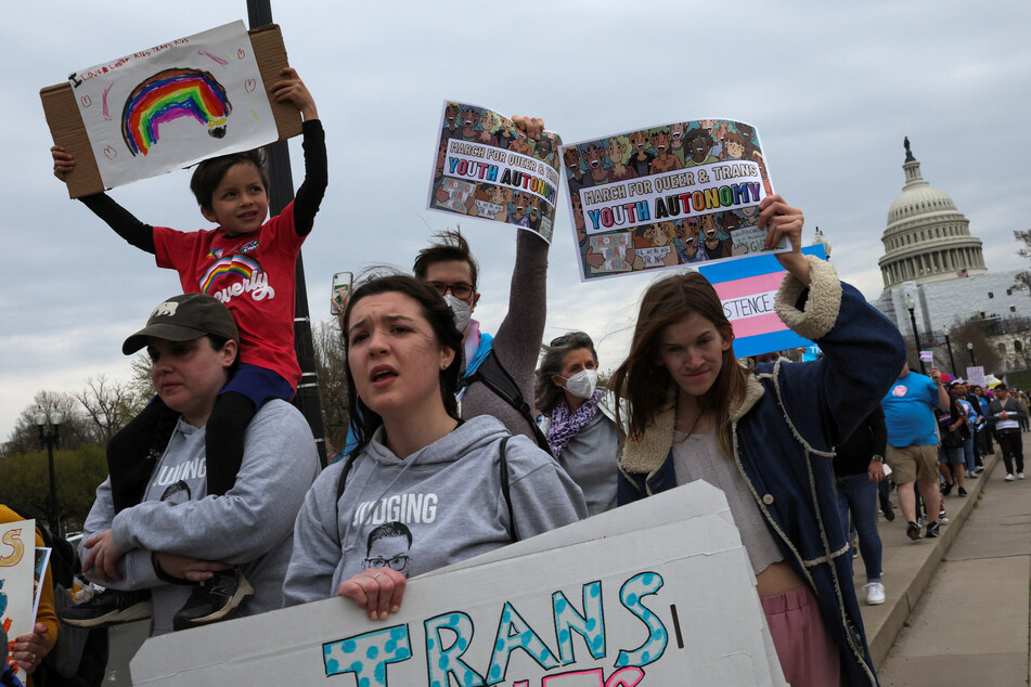 On Transgender Day of Visibility, President Joe Biden slammed far-right lawmakers for pushing a record number of bills restricting the rights of trans people.