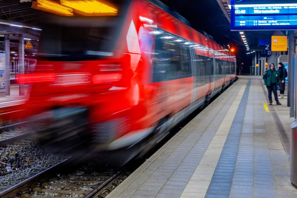 Eine einfahrende S-Bahn in Hamburg. (Symbolfoto)