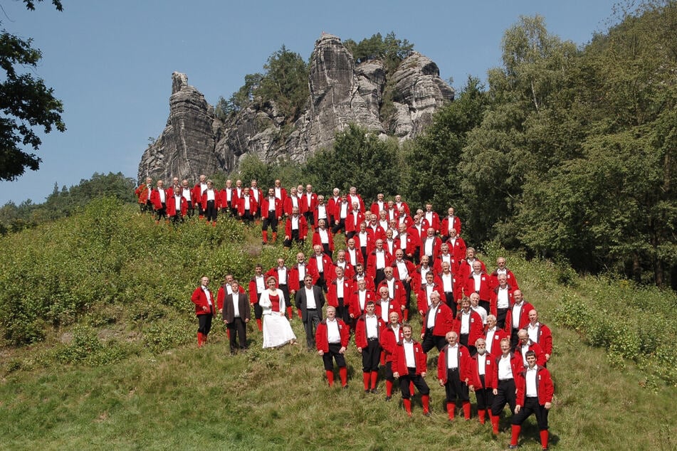 Der Sächsische Bergsteigerchor "Kurt Schlosser".