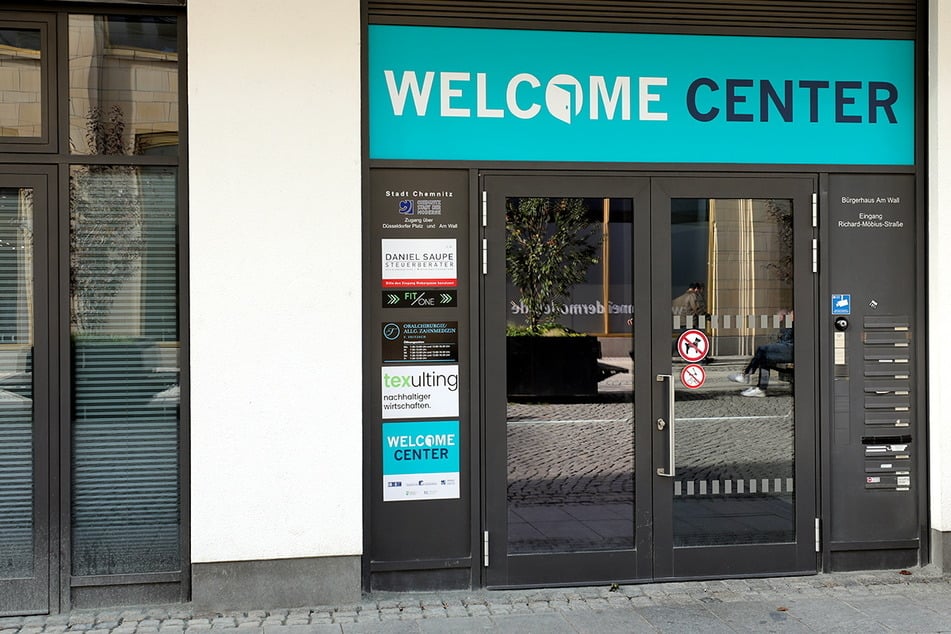 Das Welcome Center Chemnitz.