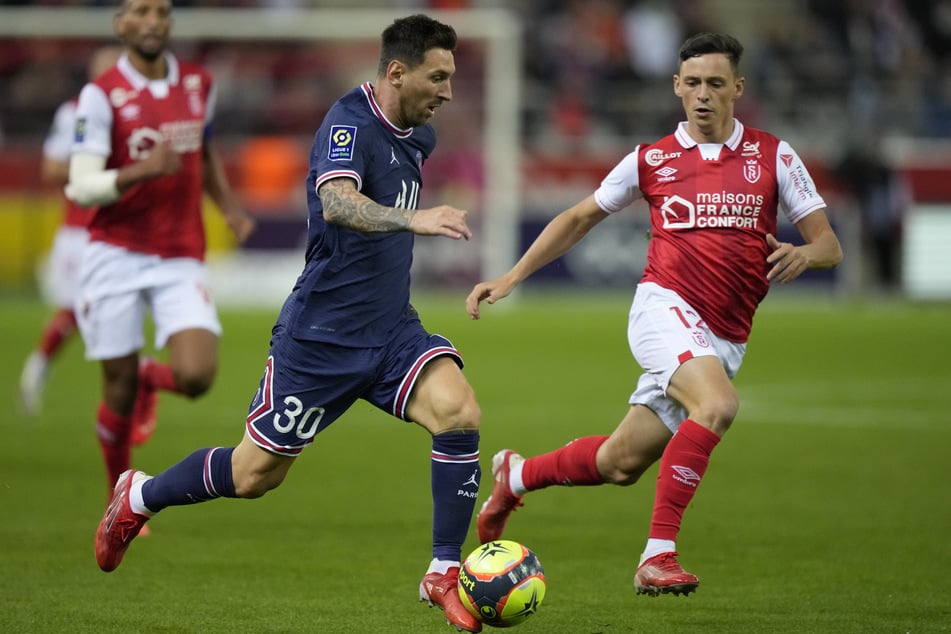 Lionel Messi (34, M.) durfte das erste Mal im PSG-Trikot ran.