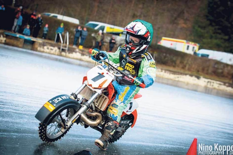 Auf seiner KTM fuhr Levi erst seit September letzten Jahres.