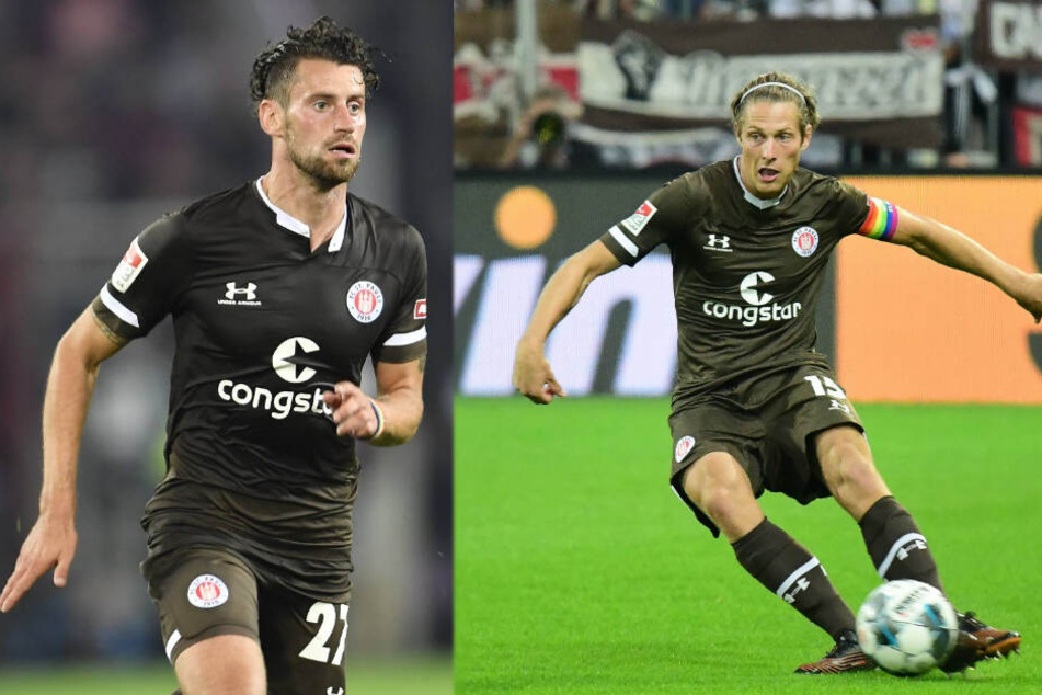 Jan-Philipp Kalla (links) und Daniel Buballa richteten sich in einem Appell an die Fans.