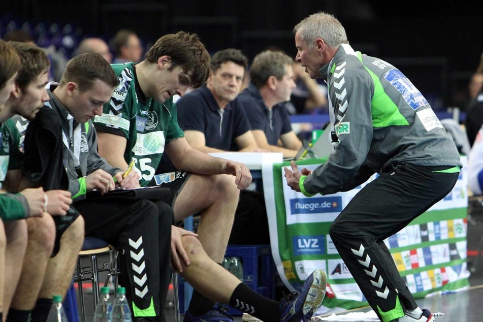2012 gemeinsam beim SC DHfK Leipzig (v.r.): Uwe Jungandreas, Rico Göde und André Haber.