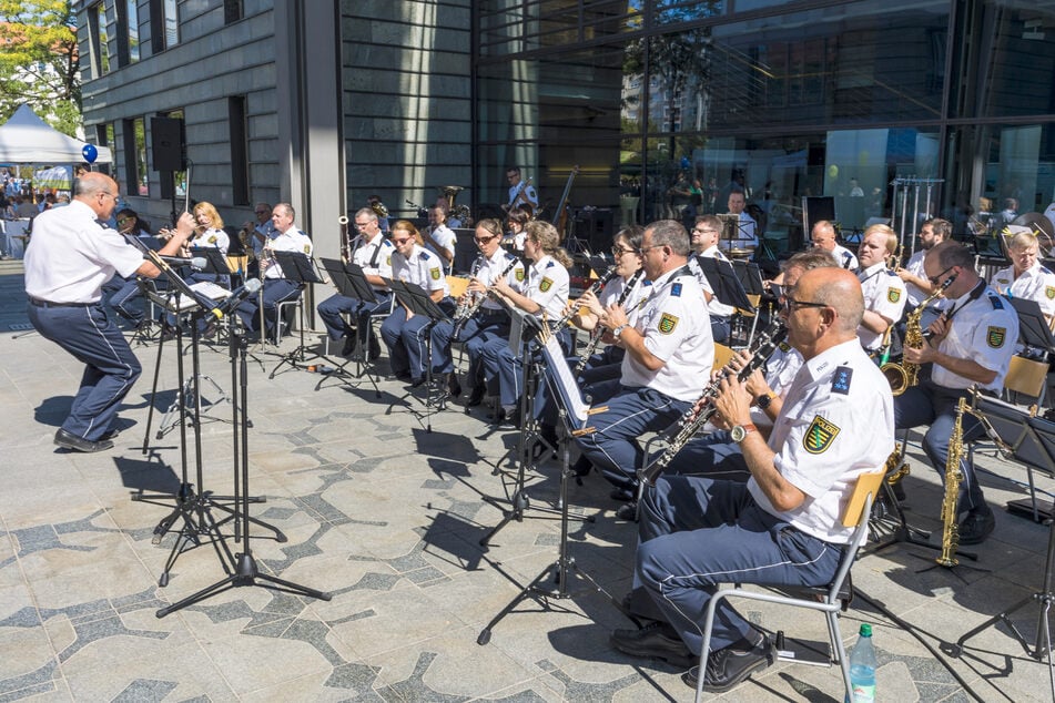Hast du Töne? Das Orchester tritt zum "Tag der Arbeit" mit voller Kapelle auf, 33 Musiker werden mit dabei sein. (Archivbild)