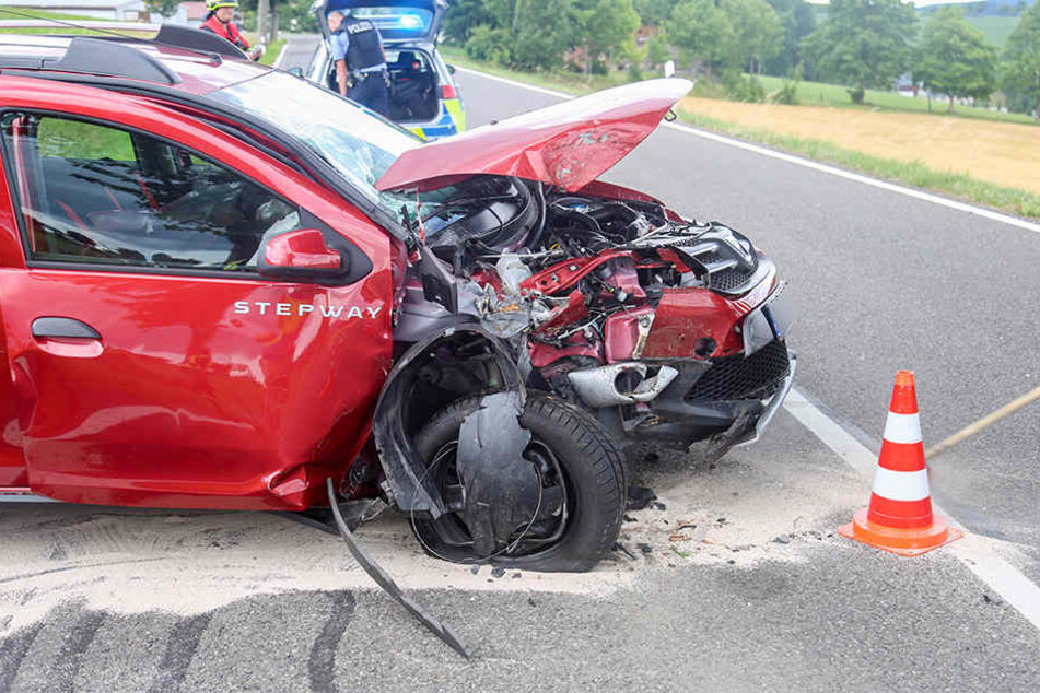 Bei dem Unfall gab es zwei Verletzte.