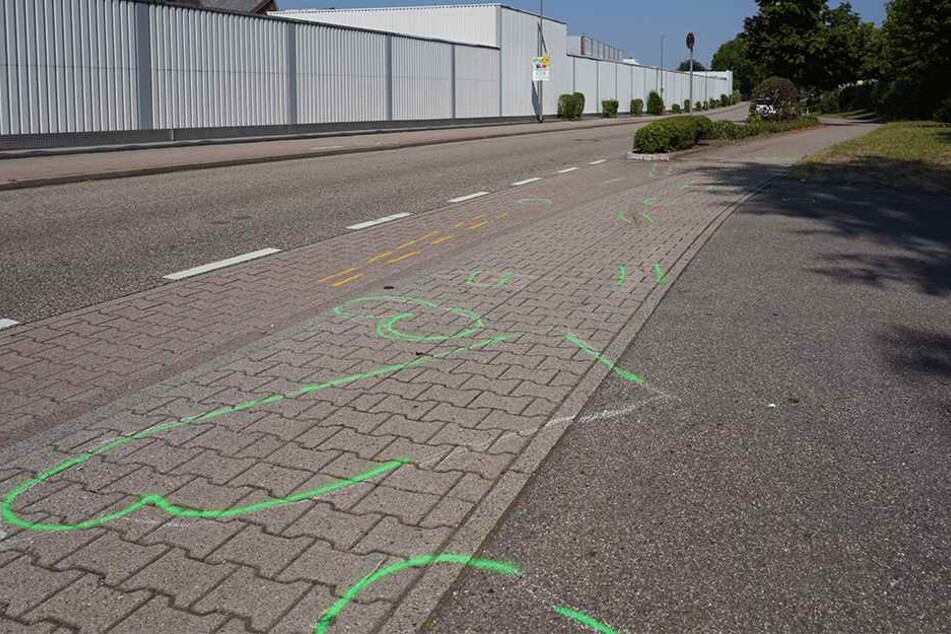 Hier geschah das Unglück.
