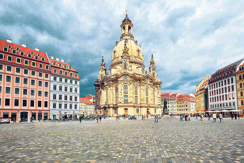 Auch rund um die Frauenkirche könnte es bald Internet für alle geben.