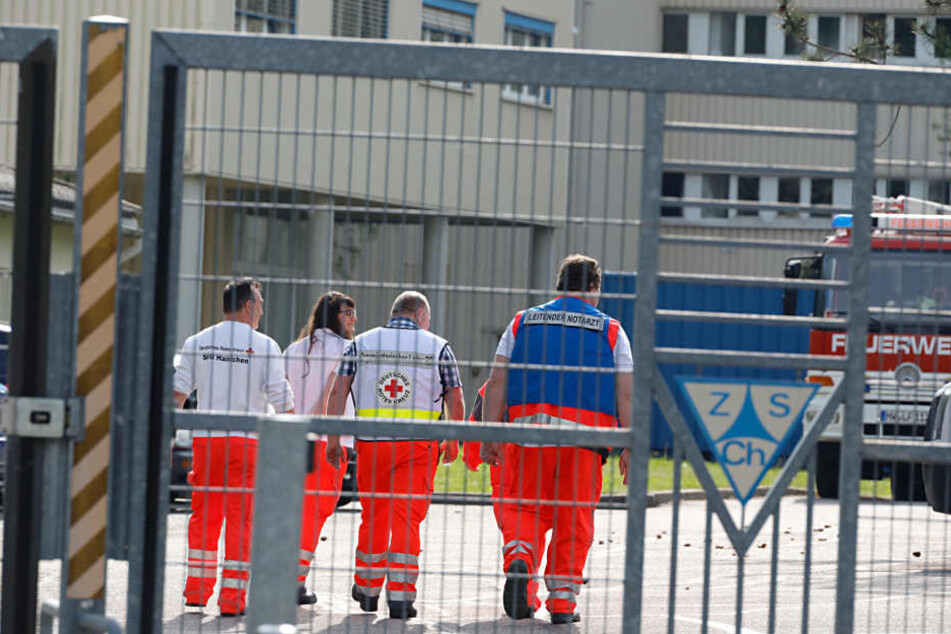 Rettungskräfte sind im Einsatz, Verletzte soll es aber nicht geben.